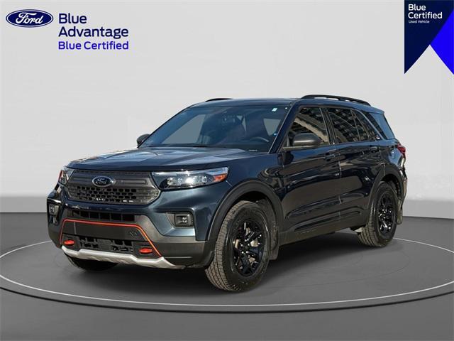 used 2022 Ford Explorer car, priced at $34,300