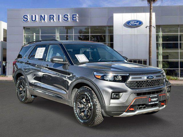 used 2021 Ford Explorer car, priced at $31,500