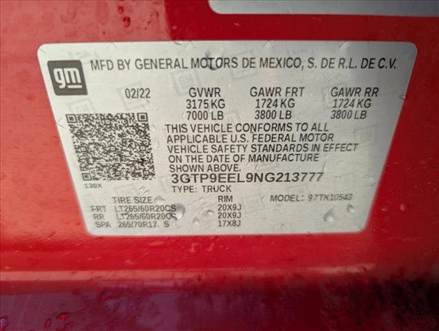 used 2022 GMC Sierra 1500 car, priced at $39,811