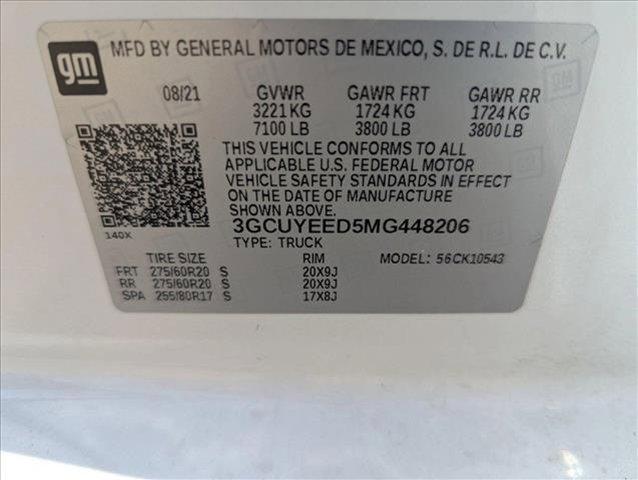 used 2021 Chevrolet Silverado 1500 car, priced at $37,914