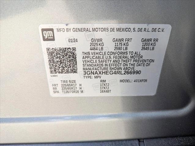 used 2024 Chevrolet Equinox car, priced at $24,609