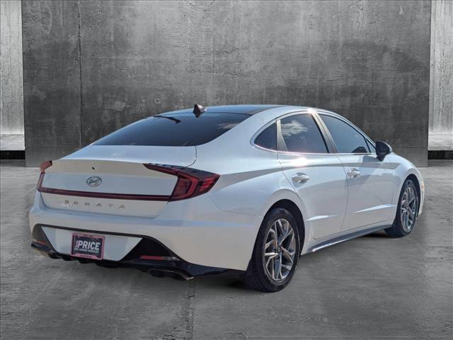 used 2021 Hyundai Sonata car, priced at $19,321