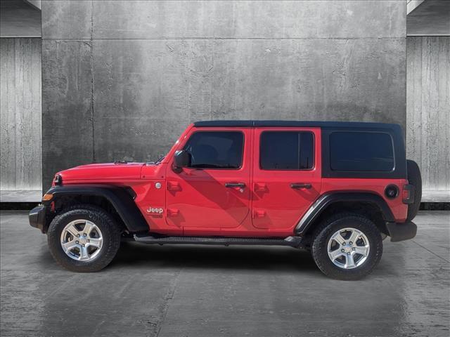 used 2018 Jeep Wrangler Unlimited car, priced at $25,513