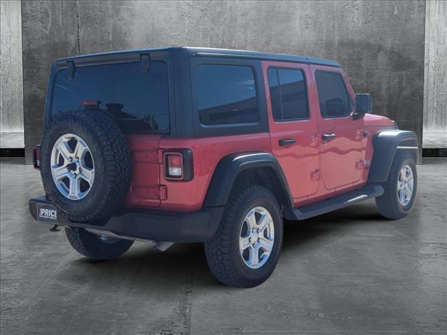 used 2018 Jeep Wrangler Unlimited car, priced at $25,513