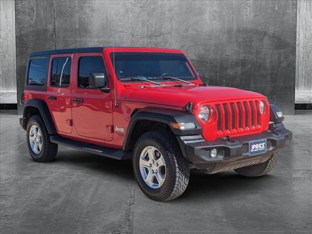 used 2018 Jeep Wrangler Unlimited car, priced at $25,513