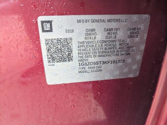 used 2019 Chevrolet Malibu car, priced at $11,608