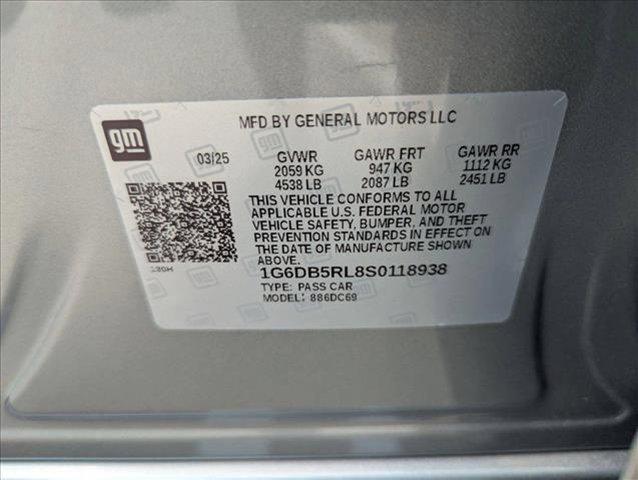 new 2025 Cadillac CT4 car, priced at $49,260