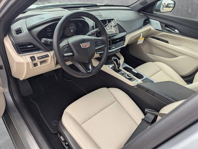 new 2025 Cadillac CT4 car, priced at $49,260