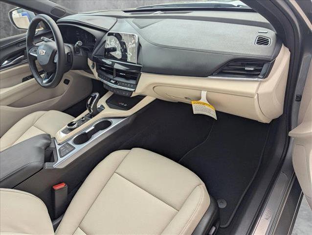 new 2025 Cadillac CT4 car, priced at $49,260