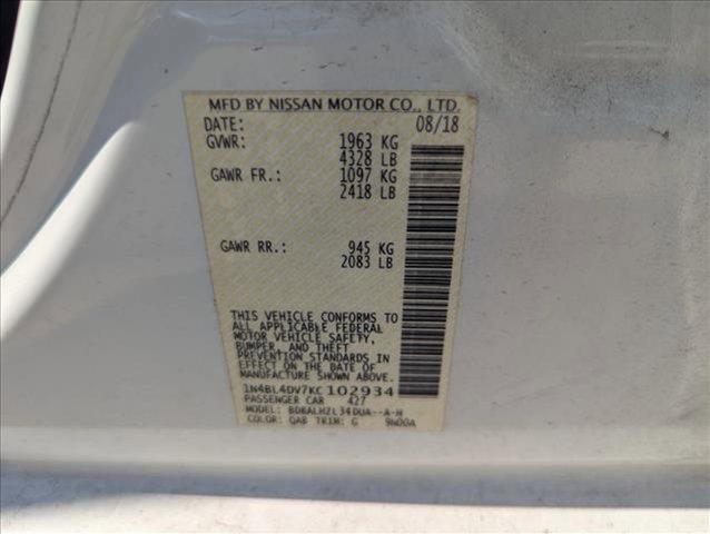 used 2019 Nissan Altima car, priced at $14,622