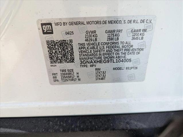 new 2026 Chevrolet Equinox car, priced at $29,995
