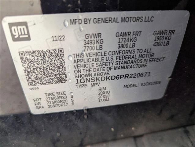used 2023 Chevrolet Suburban car, priced at $54,309