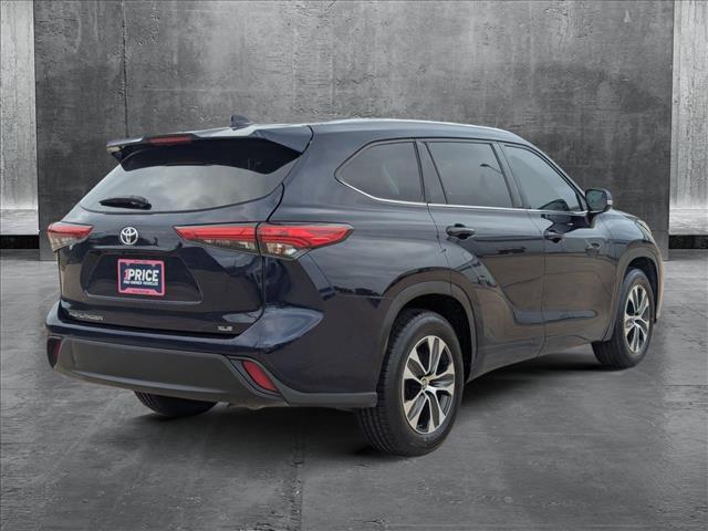 used 2021 Toyota Highlander car, priced at $29,209