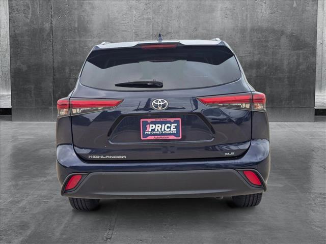 used 2021 Toyota Highlander car, priced at $29,209