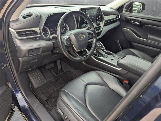 used 2021 Toyota Highlander car, priced at $29,209