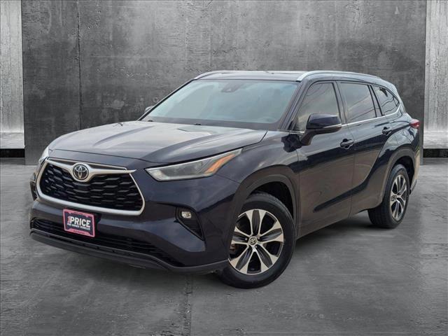 used 2021 Toyota Highlander car, priced at $29,209