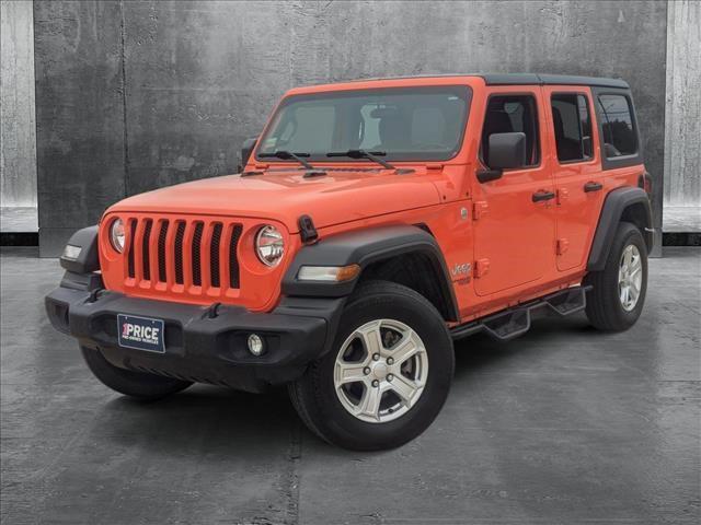 used 2019 Jeep Wrangler Unlimited car, priced at $27,613