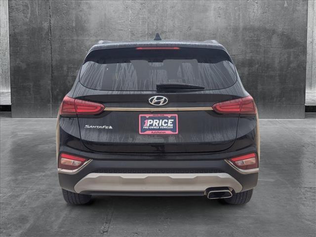 used 2019 Hyundai Santa Fe car, priced at $14,378