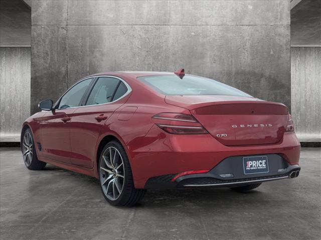 used 2023 Genesis G70 car, priced at $27,511