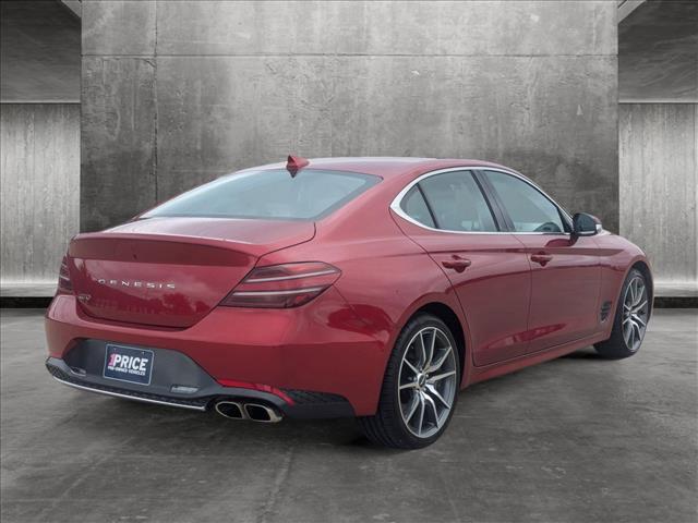 used 2023 Genesis G70 car, priced at $27,511