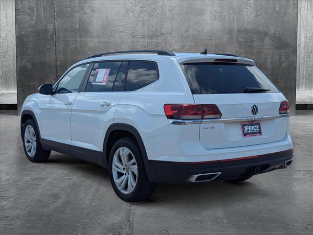 used 2021 Volkswagen Atlas car, priced at $18,614