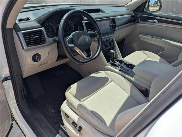 used 2021 Volkswagen Atlas car, priced at $18,614