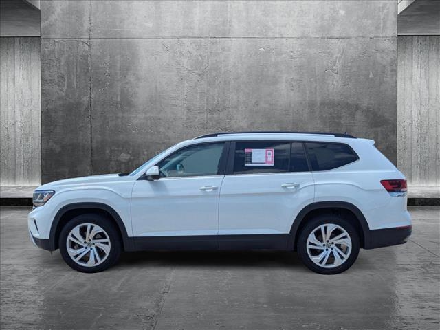 used 2021 Volkswagen Atlas car, priced at $18,614