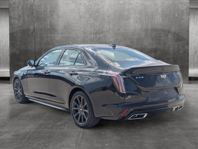 new 2025 Cadillac CT4 car, priced at $47,440