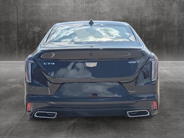 new 2025 Cadillac CT4 car, priced at $47,440