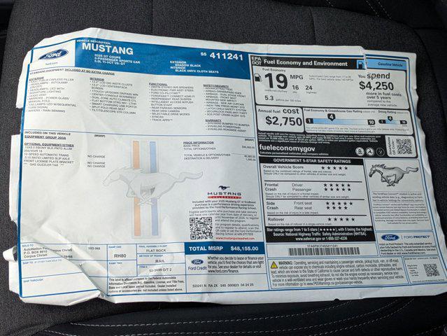 used 2025 Ford Mustang car, priced at $44,922