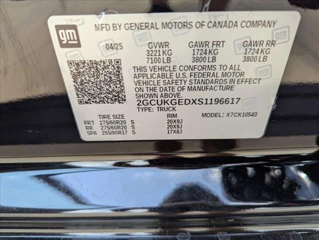new 2025 Chevrolet Silverado 1500 car, priced at $65,725