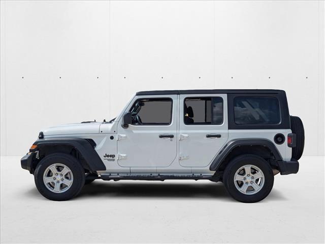 used 2021 Jeep Wrangler Unlimited car, priced at $28,823