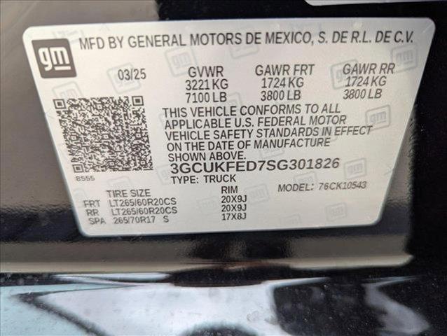 new 2025 Chevrolet Silverado 1500 car, priced at $65,630