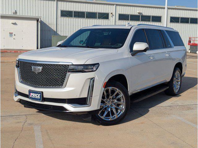 used 2023 Cadillac Escalade ESV car, priced at $69,302