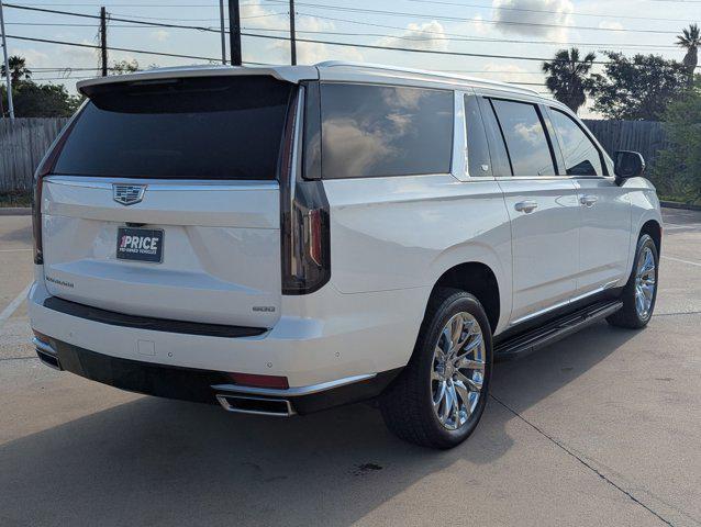 used 2023 Cadillac Escalade ESV car, priced at $69,302