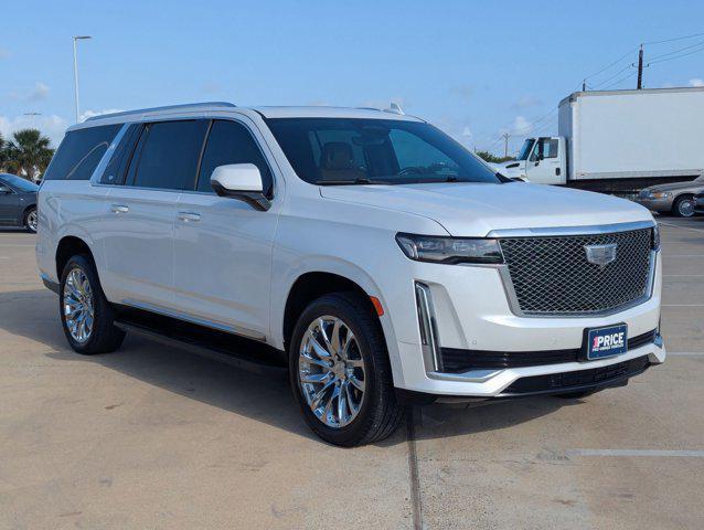used 2023 Cadillac Escalade ESV car, priced at $69,302