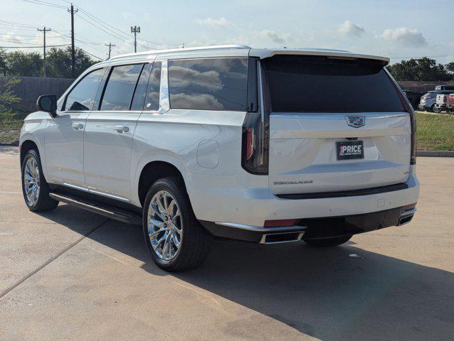 used 2023 Cadillac Escalade ESV car, priced at $69,302