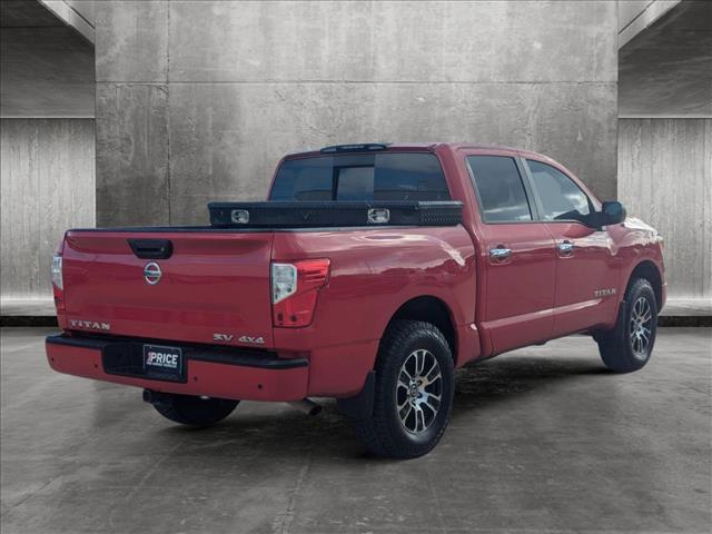 used 2021 Nissan Titan car, priced at $28,911