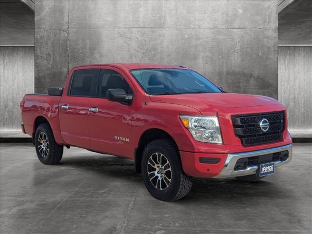 used 2021 Nissan Titan car, priced at $28,911