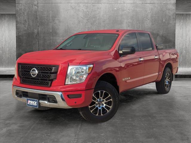 used 2021 Nissan Titan car, priced at $28,911