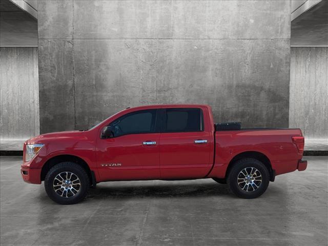 used 2021 Nissan Titan car, priced at $28,911