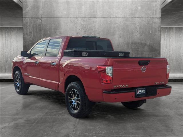 used 2021 Nissan Titan car, priced at $28,911