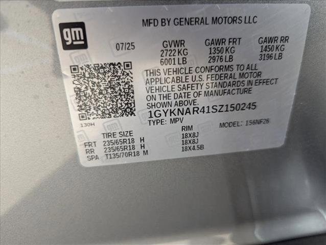 new 2025 Cadillac XT5 car, priced at $45,215