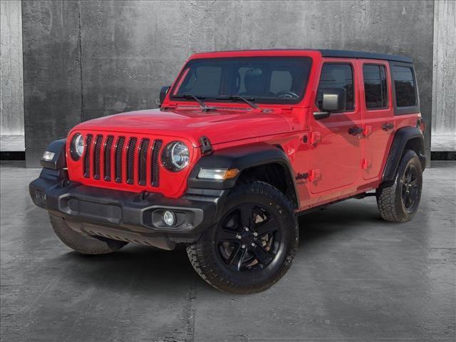 used 2020 Jeep Wrangler Unlimited car, priced at $27,313