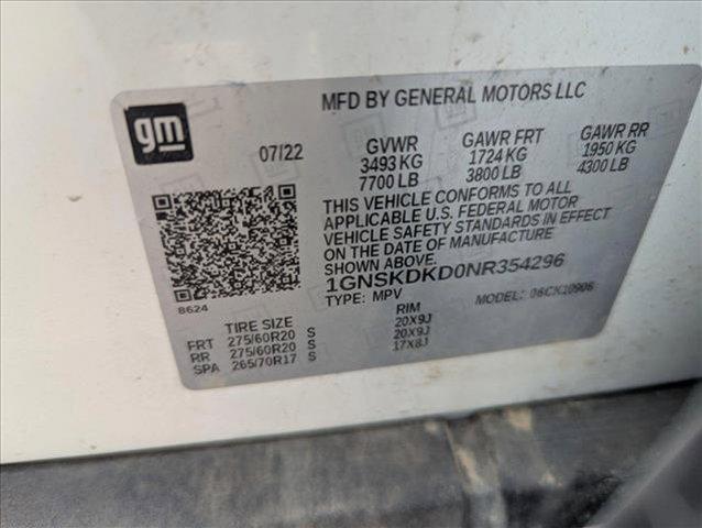 used 2022 Chevrolet Suburban car, priced at $47,911