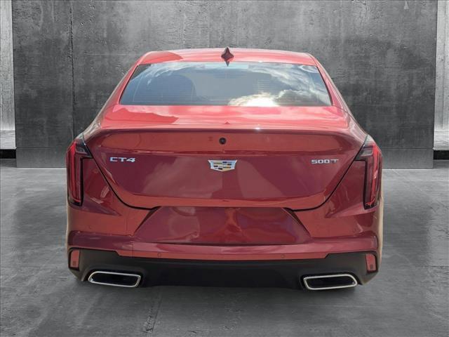 new 2025 Cadillac CT4 car, priced at $50,265