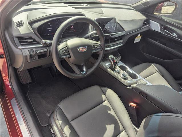 new 2025 Cadillac CT4 car, priced at $50,265