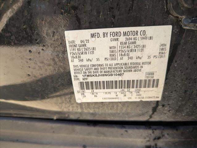 used 2022 Ford Explorer car, priced at $32,609