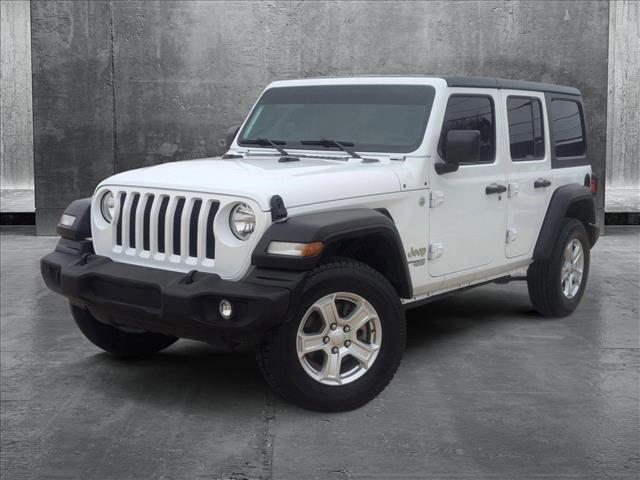 used 2021 Jeep Wrangler Unlimited car, priced at $26,513