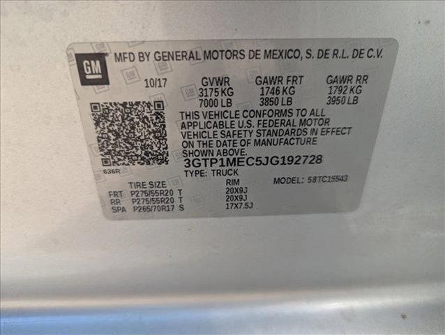 used 2018 GMC Sierra 1500 car, priced at $25,622